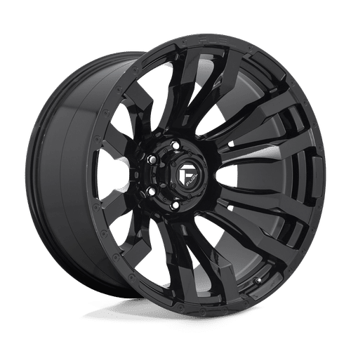 Fuel D675 GLOSS BLACK 22x12 6x135 Wheels | Offset: -44 | Backspace: 4.77 | Bore: 87.1
