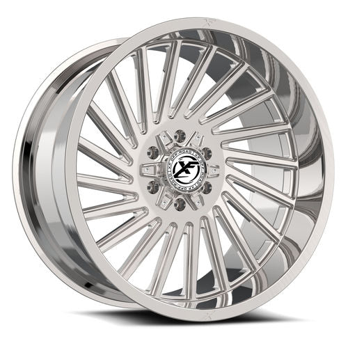 XF OFFROAD XF-239C Chrome 24x12 8x165.1/8x180 Wheels | Offset: -44 | Backspace: 4.75 | Bore: nan